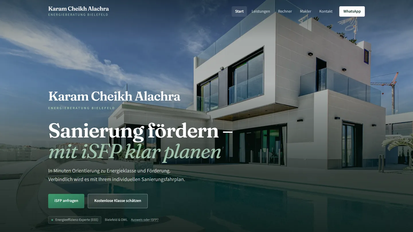 Karam Cheikh Alachra – Projektvorschau
